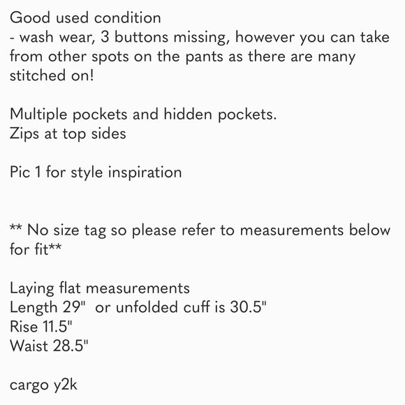 Army camouflage camo cargo pants - Picture 2 of 12